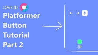 LOVE2D Touchscreen Platformer Buttons And Movements - Part 2
