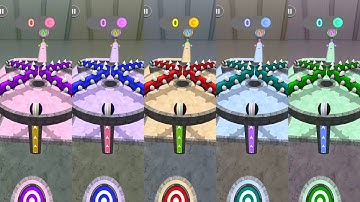 5 Color Going Balls Gameplay Levels 13-14 Android Games #GoingBalls