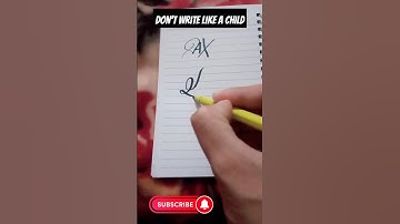 Best way to write a letter"A"|Cut marker english writing| writing#calligraphy#writing @izzabatool