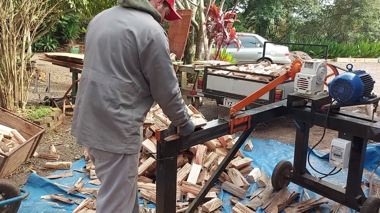 Será que funciona? Rachador de lenha