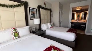 Hallmark Channel Countdown to Christmas GRINCH themed Hotel Suites at Hilton Waterfront Beach Resort