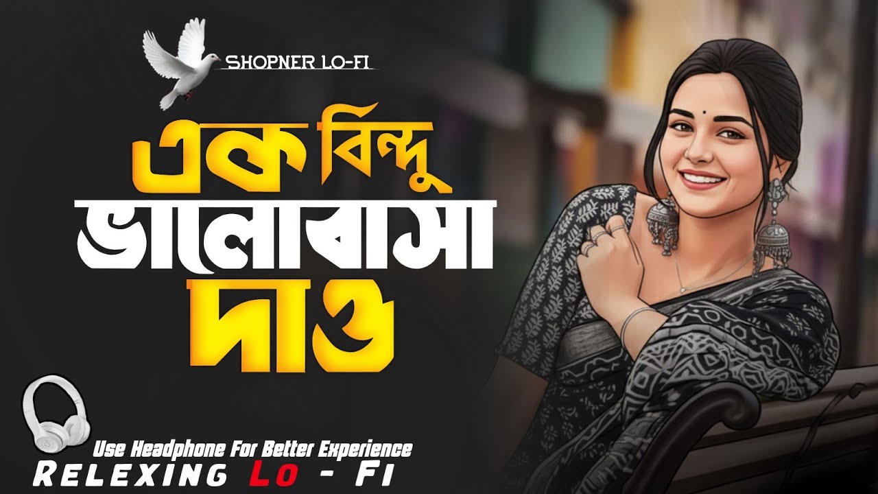 Ek Bindu Valobasha Dao | এক বিন্দু ভালোবাসা দাও | Relaxing Lo-Fi Version | Bangla Lofi Song | Lofi |