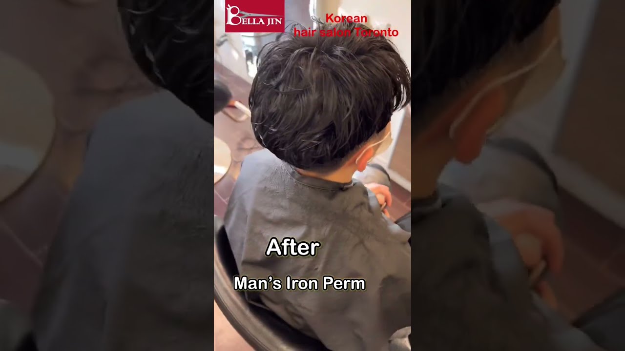 Man S Iron Perm Toronto K Pop