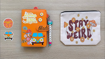 New 60s Hippie Binder | Saving Is Groovy | Savings Challenge Randomizer | Minis | Scratch Offs