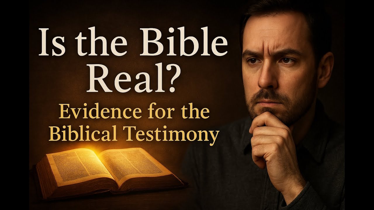 Is the Bible real: Evidence for the Biblical Testimony