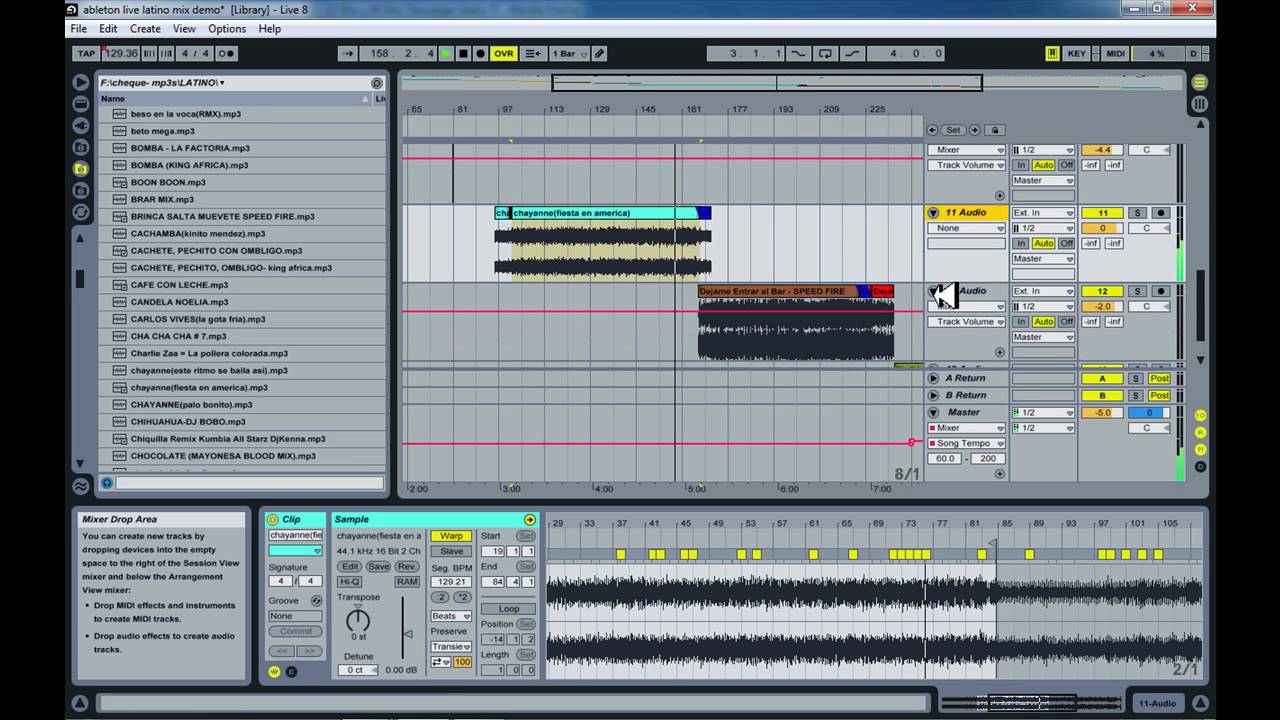 ableton live latino mix dj cheque.mp4 YouTube