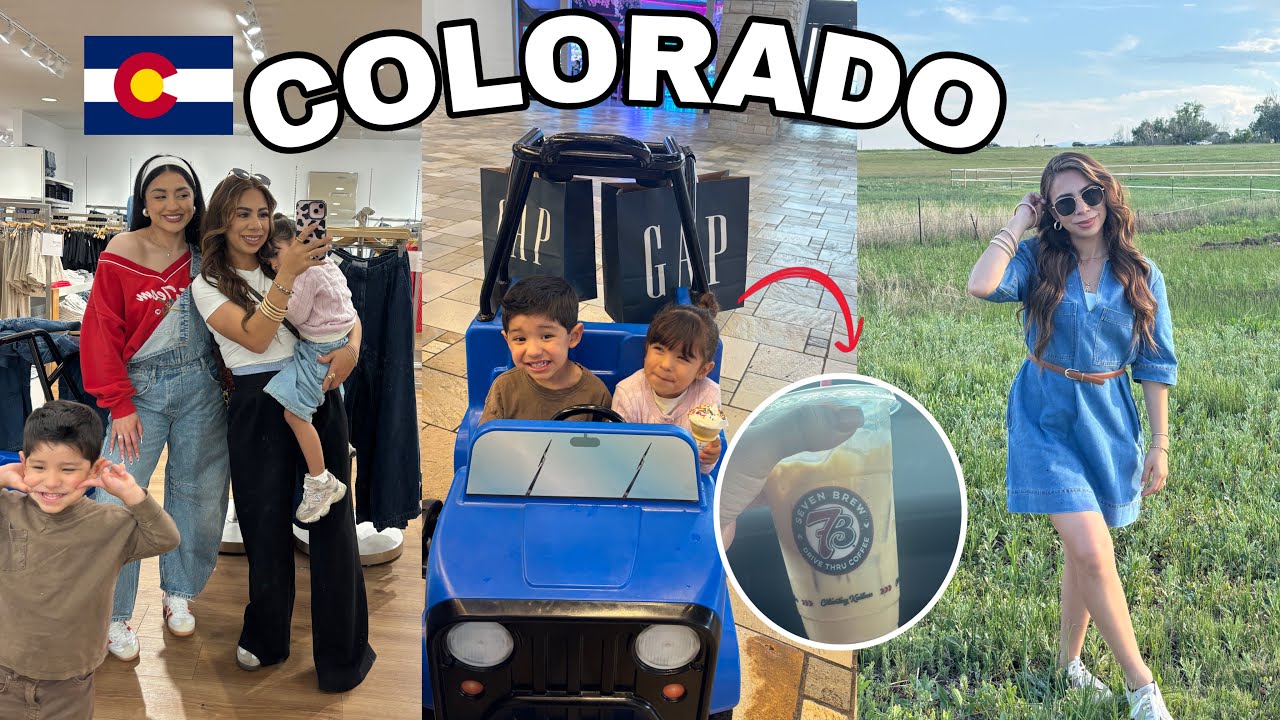 A DAY IN MY LIFE IN COLORADO 🌾 | Shopping , 7 brews, hanging out with blancaj