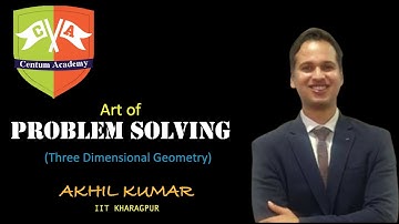 Three- Dimensional Geometry: Art of Problem Solving (A.O.P.S)