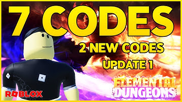 ✅2 NEW CODES✅ALL 7 WORKING CODES for ⚔️ELEMENTAL DUNGEONS⚔️ Roblox October 2023⚔️Codes for Roblox TV