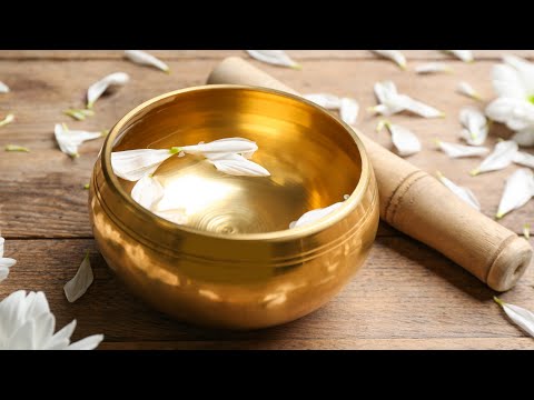25분 동안 108번 울리는 싱잉볼 연주(극저음) 🎵 물소리, 명상음악, 차크라, 108배, 치유, 요가 (Soul Mind)