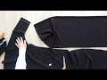 Как сшить абаю без выкройки / How to sew simple abaya