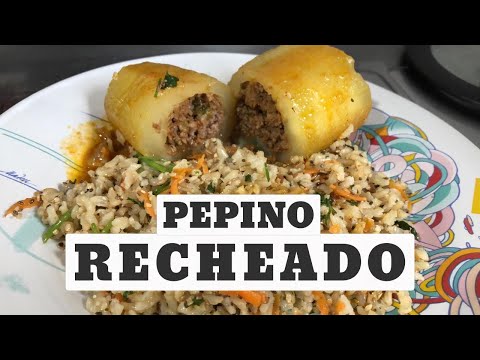 Vídeo: Como Cozinhar Pepinos Recheados Com Carne