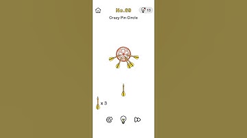 Crazy Pin Circle: Brain Out Level 69