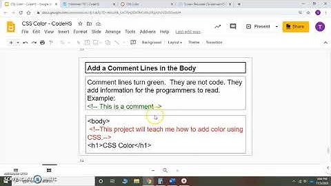 CSS Color Video  Pt 2