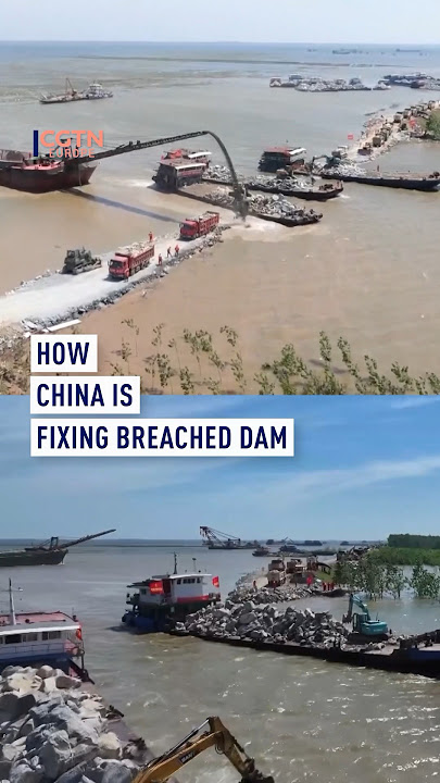 Download lagu How China is fixing breached dam