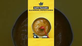 RESEP SATE PADANG, EMPUK DAN GURIH #shorts