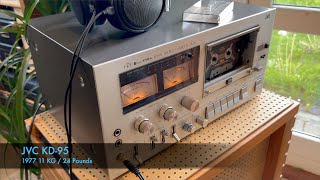 JVC KD-95 from 1977, next on the workbench