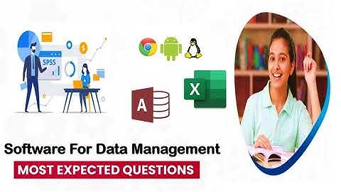 Kerala University|BCom Computer Application | Software For DataManagement |  Most Expected Questions