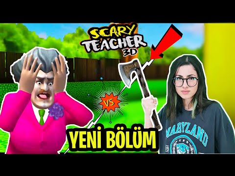 SCARY TEACHER 3D DELİ ÖĞRETMEN'E MIKNATIS ŞAKASI SEVGİLİSİ DALGA GEÇTİ YENİ BÖLÜM EYLÜL LAL