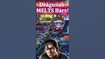 👉Dragunov MELTS with 111 DMG Wall Combo!! 🔥 | Tekken 8 #tekken8 #gaming #tekkencombo #dzgamers