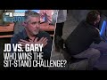 JD &amp; Gary Compete in a Sit-Stand Challenge