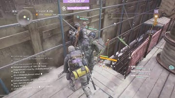 The Division 1.5 Killing Manhunts - Rogue Agent Shot Into Wall