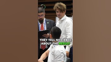 Magnus TELLS Nodirbek DON’T WORRY WE’RE CHAMPIONS!