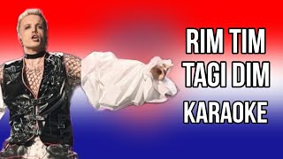 Baby Lasagna - Rim Tim Tagi Dim | Karaoke Version (Instrumental) | Dora 2024 🇭🇷