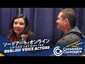 Sword Art Online English Voice Actor [SacAnime Winter 2017]