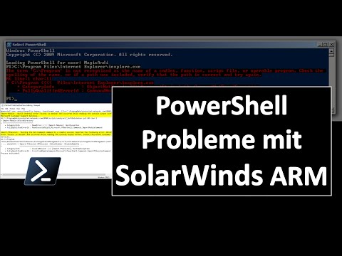 PowerShell: Probleme mit