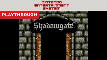 Shadowgate (NES) - Playthrough [HD] | RetroGameUp