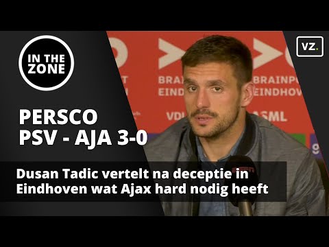 Dusan Tadic weet wat Ajax na deceptie tegen PSV heel hard nodig heeft