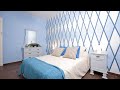 Decorar DORMITORIO con MUEBLES RECICLADOS y pared de ROMBOS 🔷 - Programa completo - Decogarden