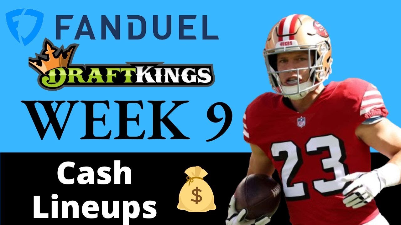 Состав участников NFL DraftKings и FanDuel на 9-ю неделю: FD DK Cash Lineups на 9-ю неделю 2025 года