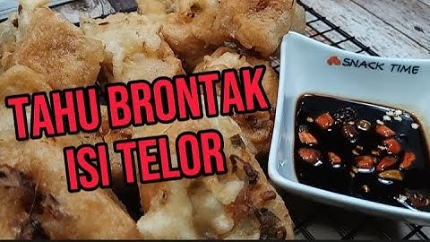 Thumbnail of TAHU BRONTAK ISI TELOR‼️ gak cukup satu #reseptahubrontak #tahubrontakisitelor