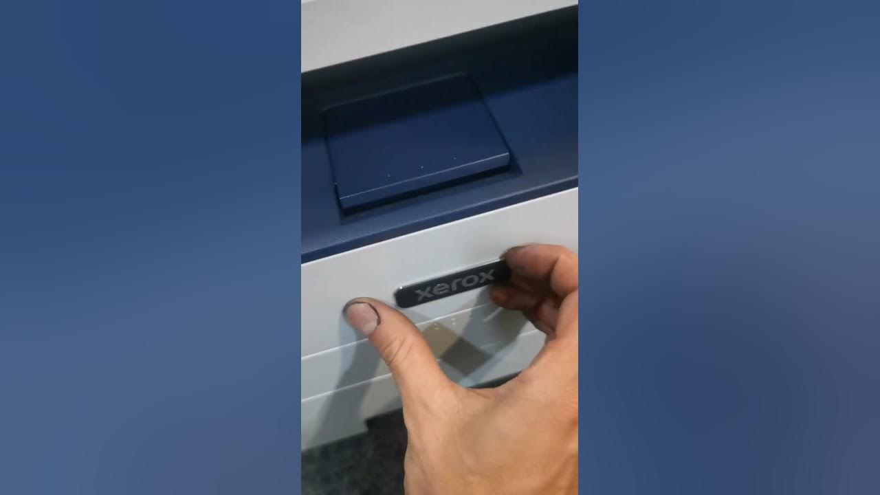 переделка Xerox B225 в пантум m7100 чип картриджа 006r04404 - YouTube