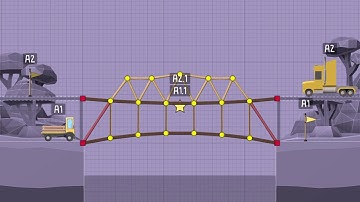 Poly Bridge 2 Level 3 - 3 "Compression" 100%