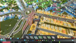Let's Build: Cities: Skylines Episode  5 New Roads and Traffic Solutions
