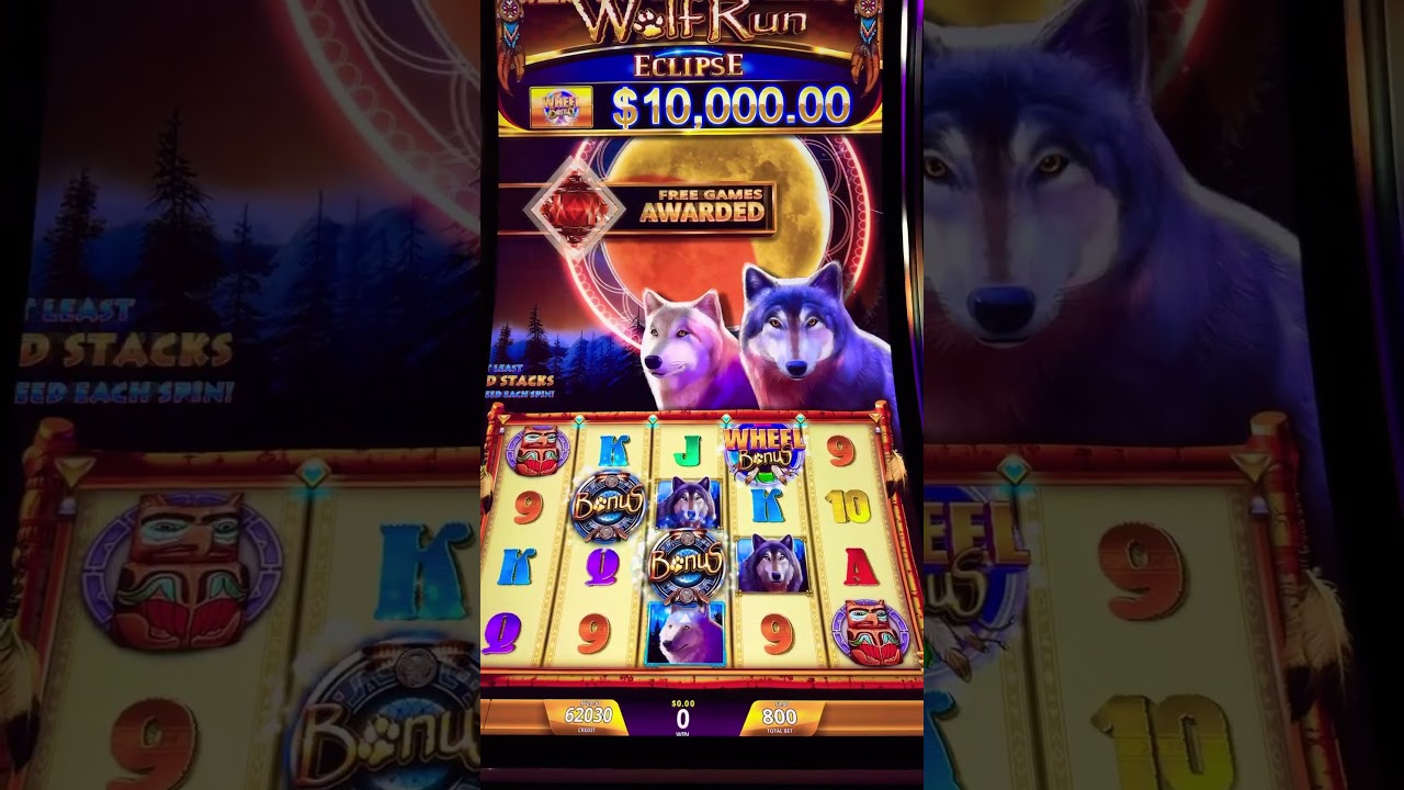 $8 Wolf Run Eclipse! Wheel Bonus! We hit the Major! Wow! Huge win!