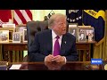 Donald Trump renames Lake Ontario to Lake America amid trade war with Canada | ABC NEWS