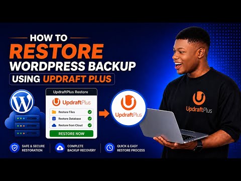 How To Restore WordPress Backup Using Updraftplus