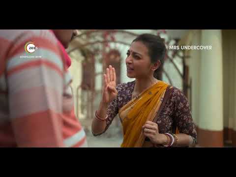 Mrs Undercover | Snippet 4 | Radhika A | Sumeet V | A ZEE5 Original Film | Buy Now