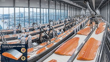 Inside the Factory: How to Process Premium Norwegian Salmon (Full Process)