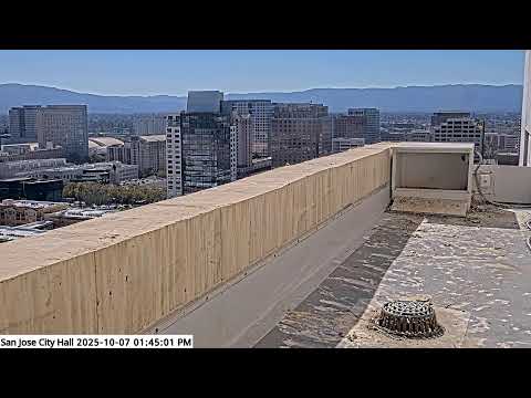 Caméra PTZ en centre-ville Diffusion en direct