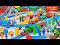 Plarail Shinkansen ☆ Construction Takara Tomy Plarail Mega Station Building &amp; Modern Subway System