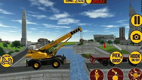 Road Construction Simulator 2023 - Bridge Construction - HD Gameplay