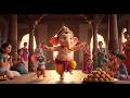 Ganpati Bappa Morya | Beautiful Ganesha Song for Kids | Mangal Murti Morya | Cute Ganesh Bhajan