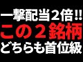 一気に配当倍増この2銘柄!利回り5.2%世界2位とニッチトップ株