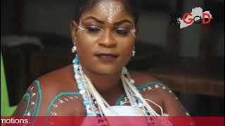 Ghanaian Traditional High Priest (Nae Wulomo) Prays For His People