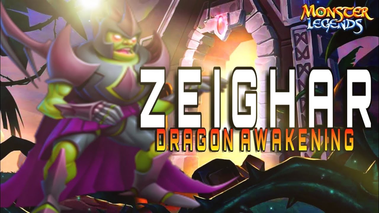 Zeighar Monster Legends | Review Skills Leaks |New Dragon Awakening Maze Monsters | Gameplay soon